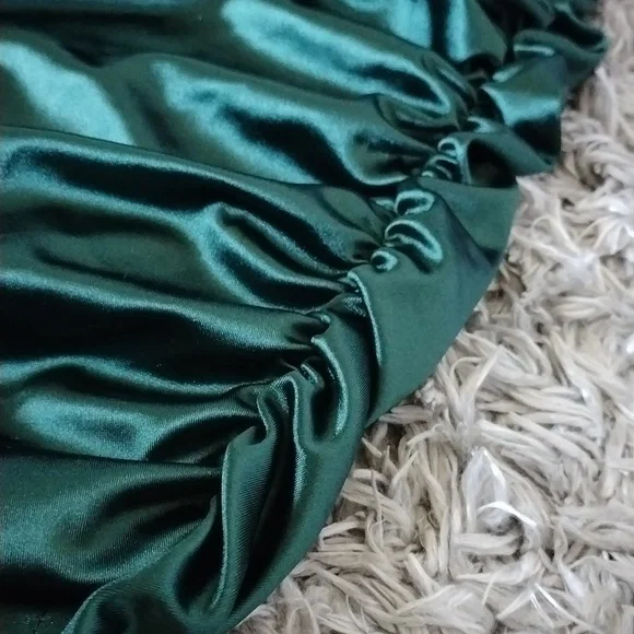 Satin Mini Dress - Picture 2 of 4